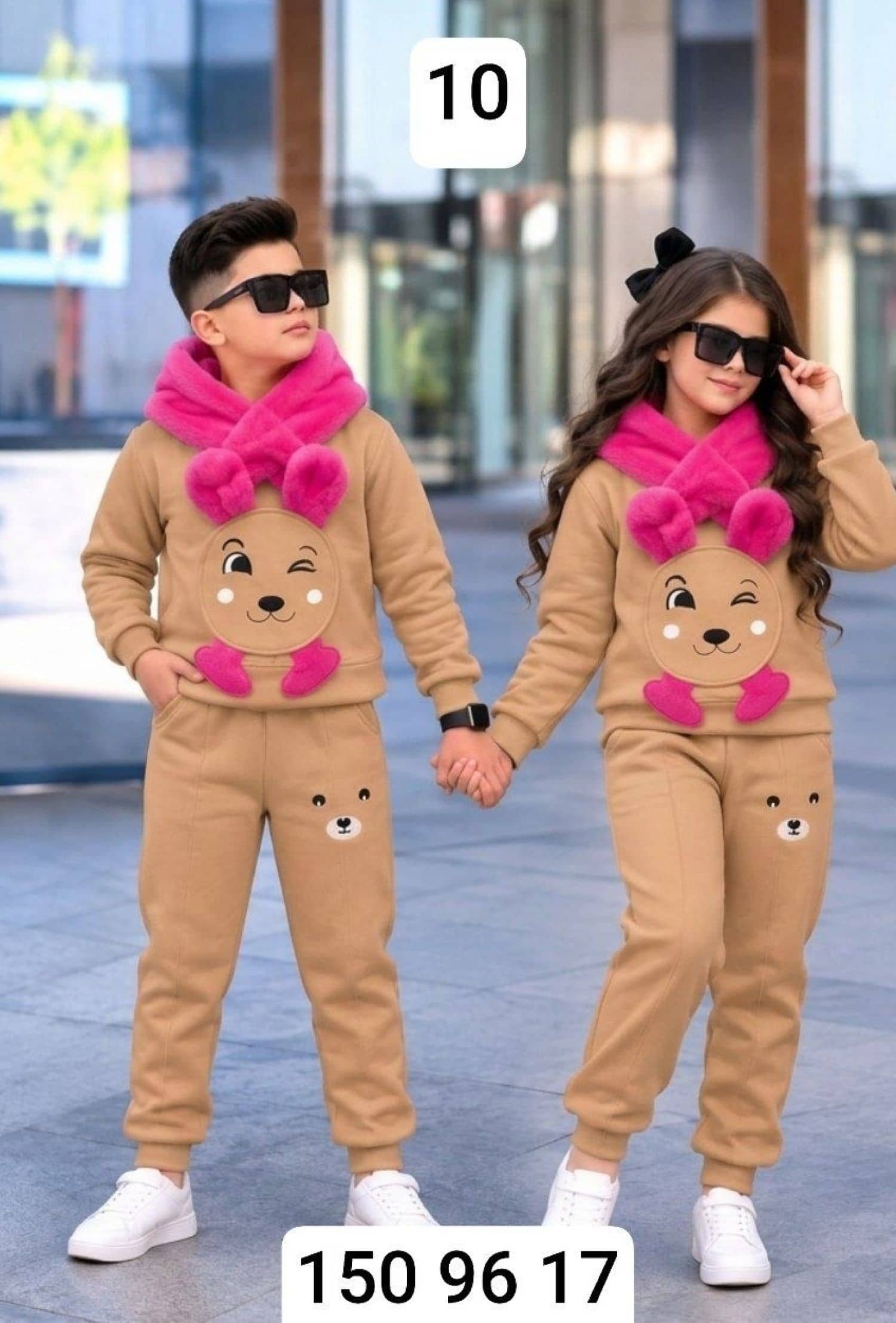 Kız Çocuk Tavşanlı Pijama MA