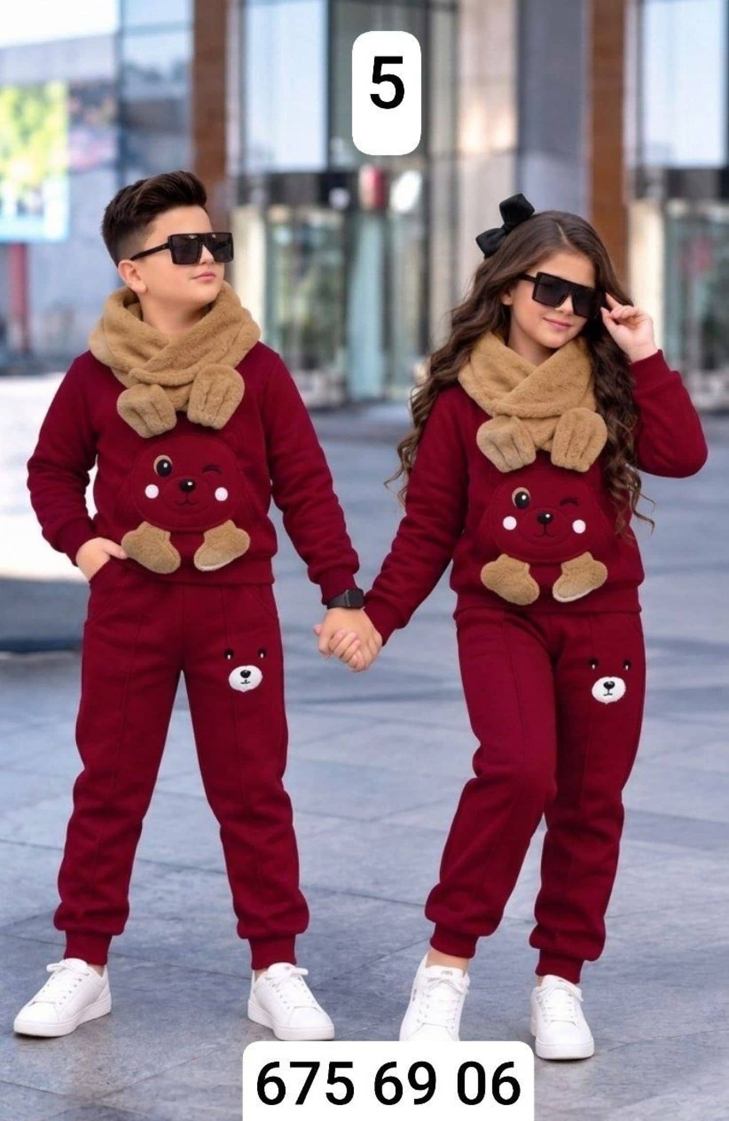 Kız Çocuk Tavşanlı Pijama MA
