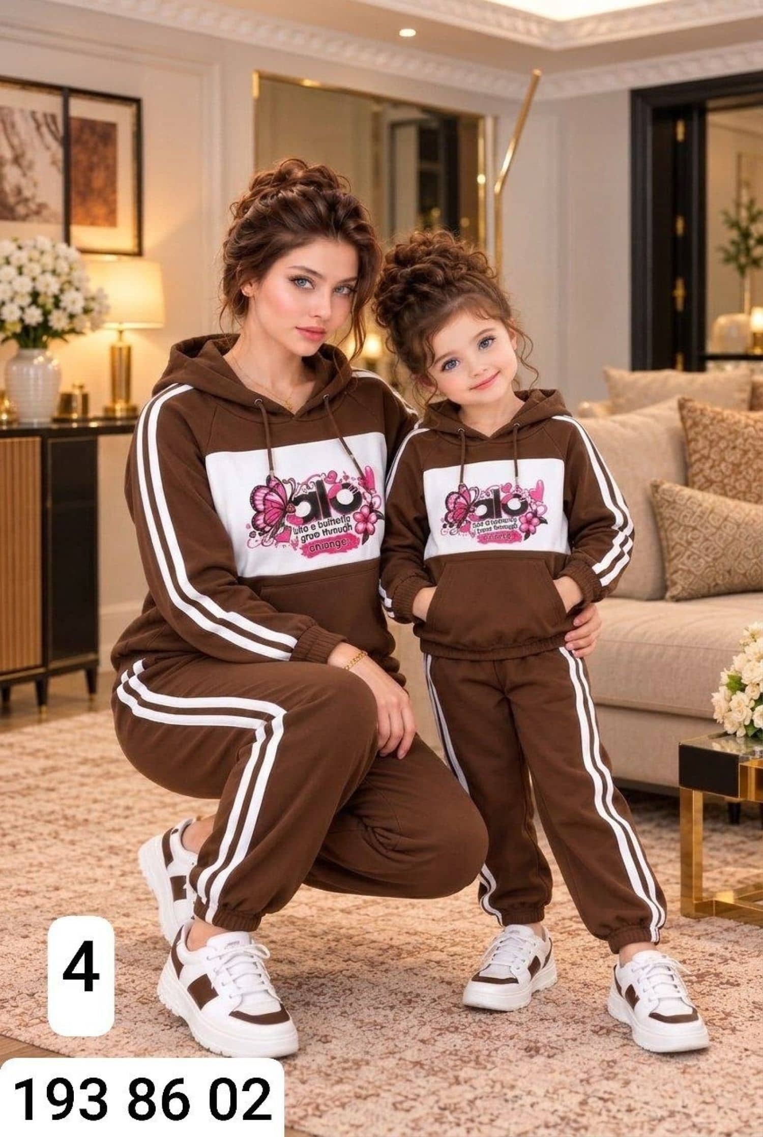 ALO Girls' Hooded Pajamas