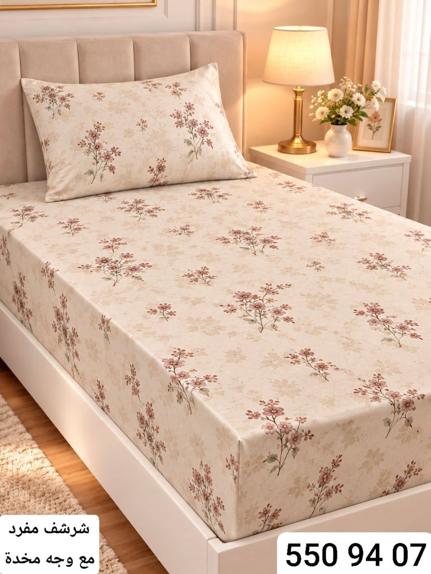 Single Bed Sheet 631